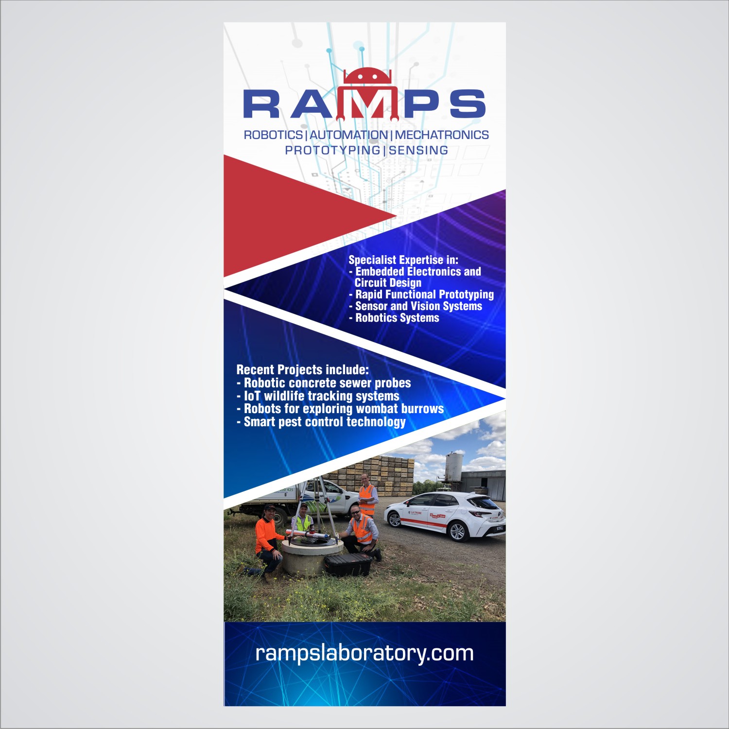 Diseño de Stand de Feria por DG+ para este proyecto | Diseño #23026909