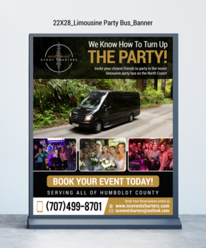 Print Design by SD WEBCREATION for North Coast Event Charters  | Design #23016248