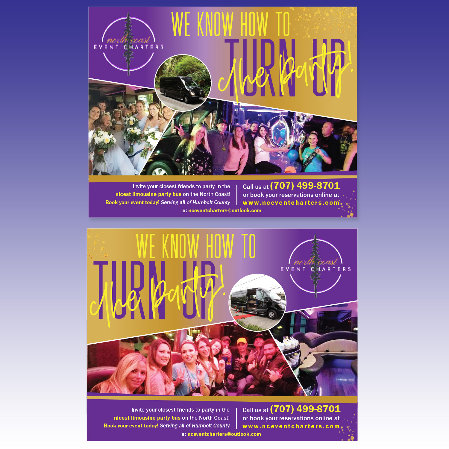 Print Design by shritaa1 for North Coast Event Charters  | Design #22990585