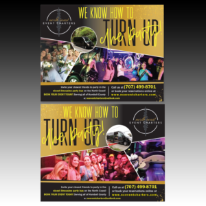 Diseño de Impresos por shritaa1 para North Coast Event Charters  | Diseño: #22993906