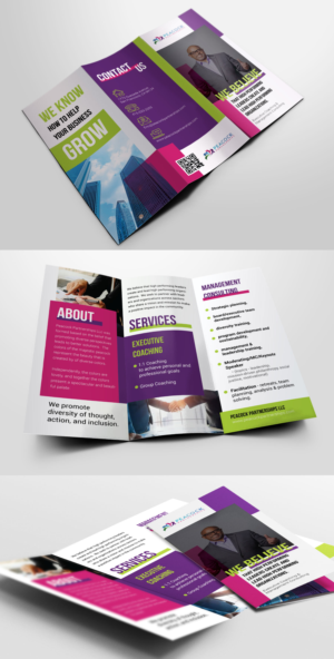 Management Consulting and Executive Coaching business needs a brochure. | Diseño de Flyer por coo.lt