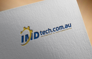 IMD or IMD Tech or IMD-tech.com.au Small font under logo; Automation & Instrumentation | Logo Design by Design Solving