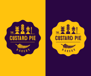 Two options - either 1)  'Custard Pie' or  2) 'The Custard Pie Bakery' | Logo-Design von luiz otavio I DESIGN
