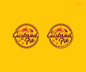 Two options - either 1)  'Custard Pie' or  2) 'The Custard Pie Bakery' | Logo Design by step forward 2