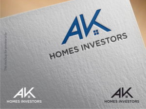AK Real Estate - Investors | Logo-Design von Atvento Graphics