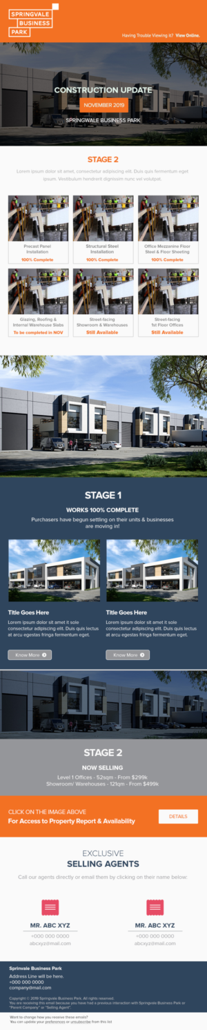 Newsletter Design by Akshar Shailesh for this project | Design: #23033120