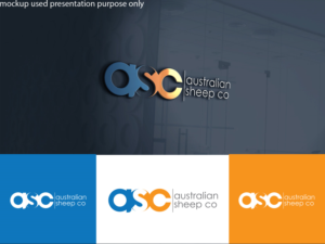 ASC or Australian Sheep Co | Logo Design by Juli creation