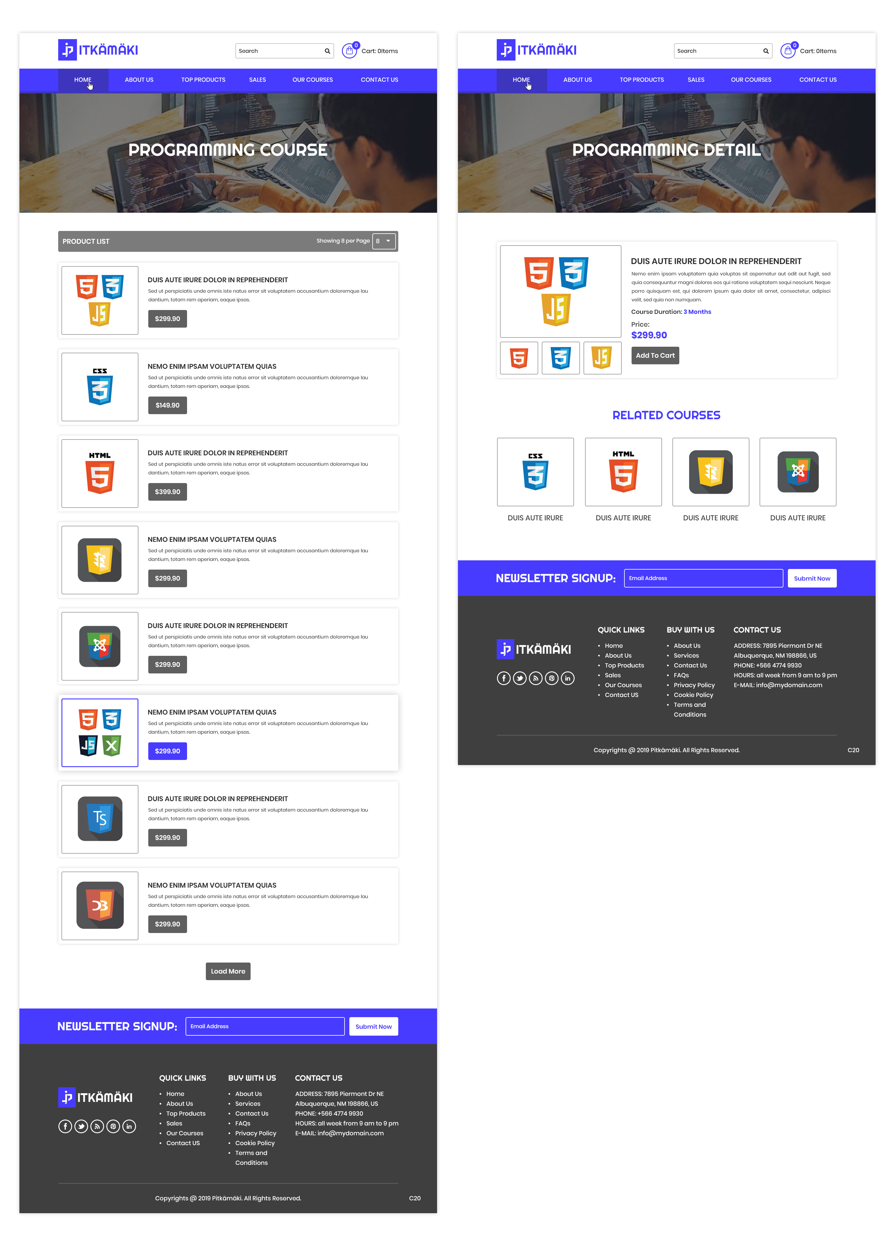 Web Design by pb for this project | Design #23000012