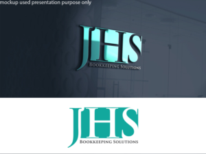 JHS Bookkeeping Solutions  | Logo Design by Juli creation