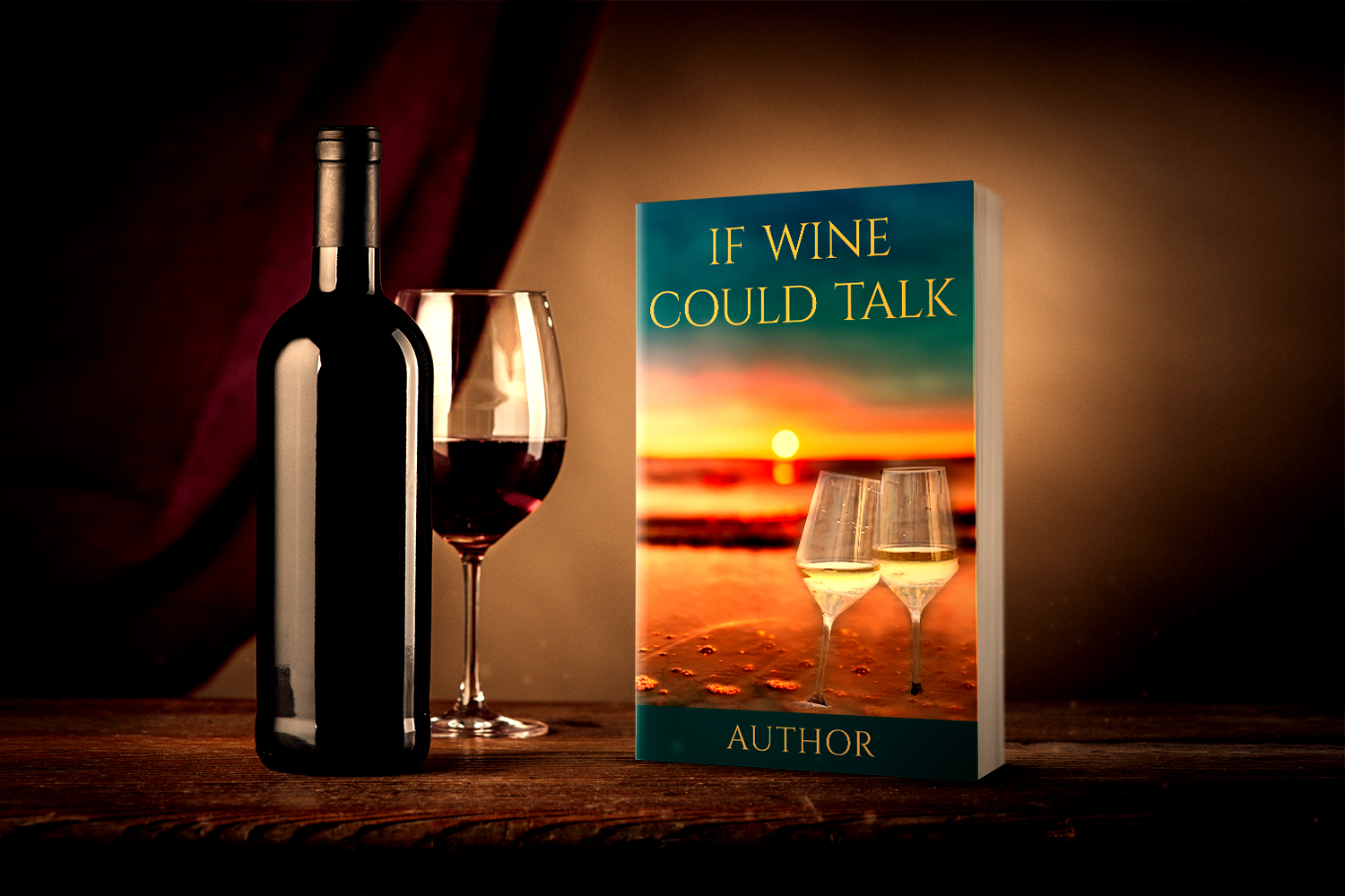 Book Cover Design by TGDesigns for Wine Inspired  | Design #23107145