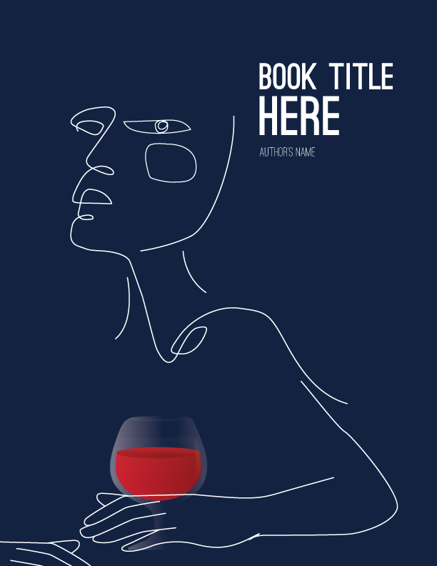 Book Cover Design by AlejaBlanchet for Wine Inspired  | Design #23002394