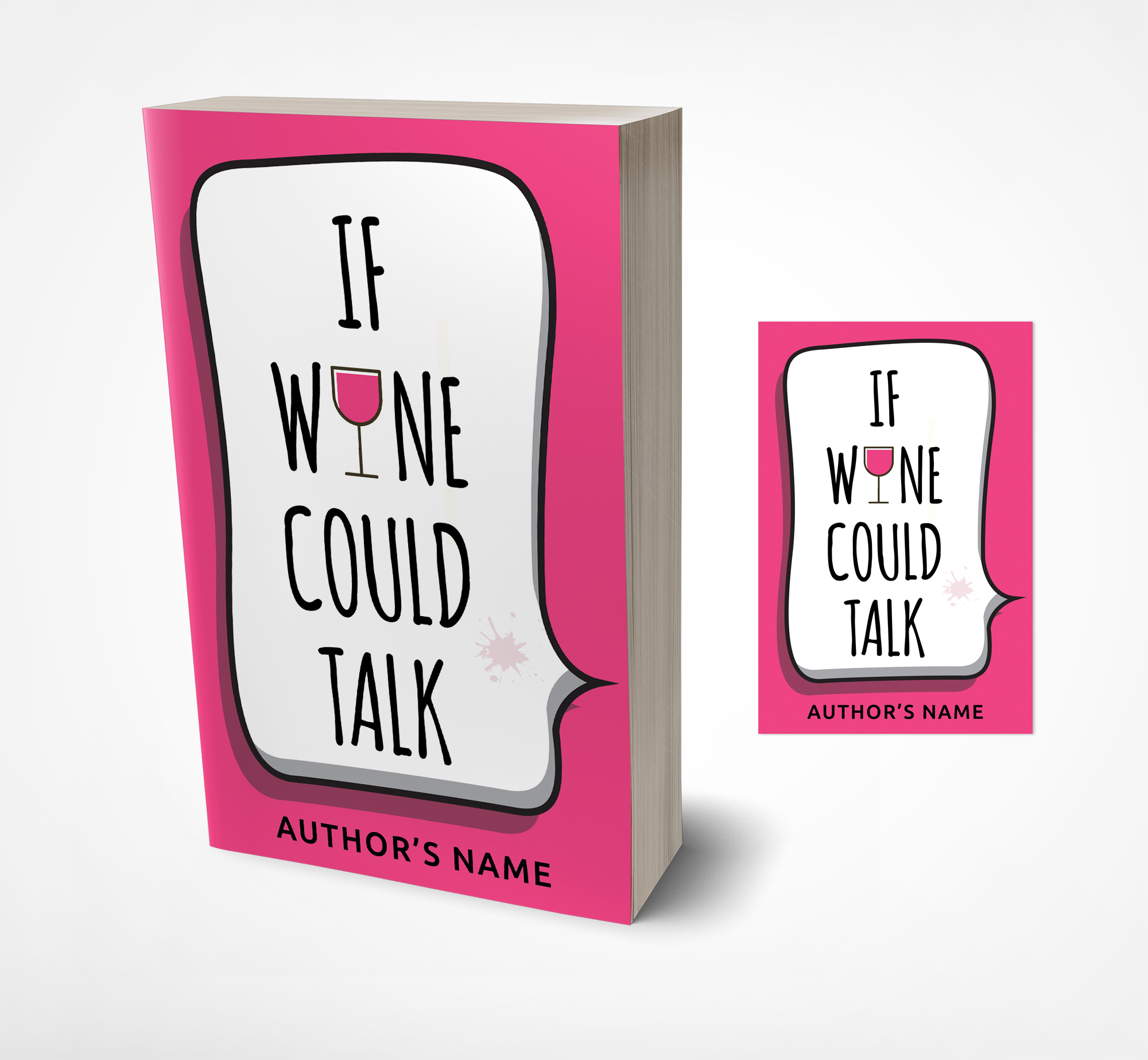 Book Cover Design by bulanarafika for Wine Inspired  | Design #22995915