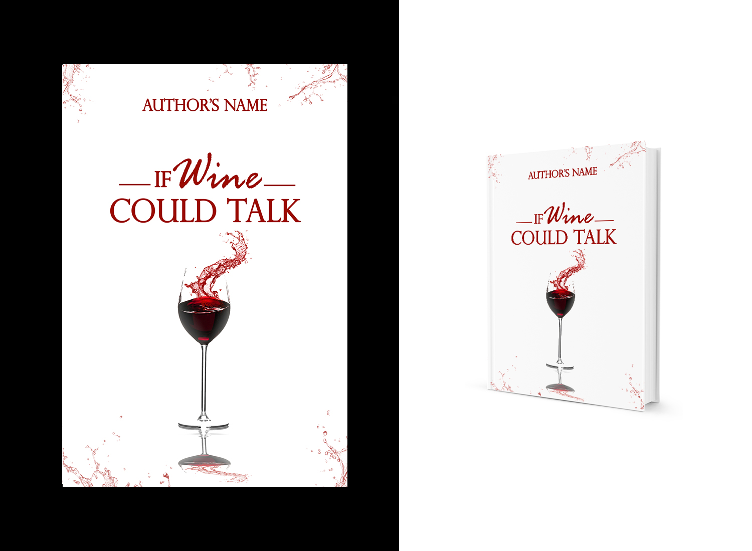 Book Cover Design by Ann_RS - Anelia for Wine Inspired  | Design #22998050