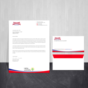 Letterhead Design by Creations Box 2015 for Lighting Maintenance Inc | Design: #22997556