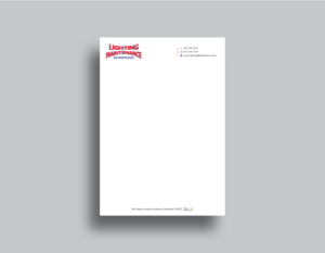 Letterhead Design by Uttom 2 for Lighting Maintenance Inc | Design: #23011359