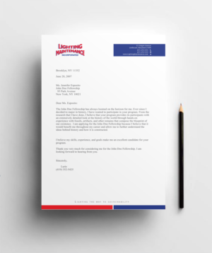 Need a new letterhead | Briefkopf-Design von nafizrahat