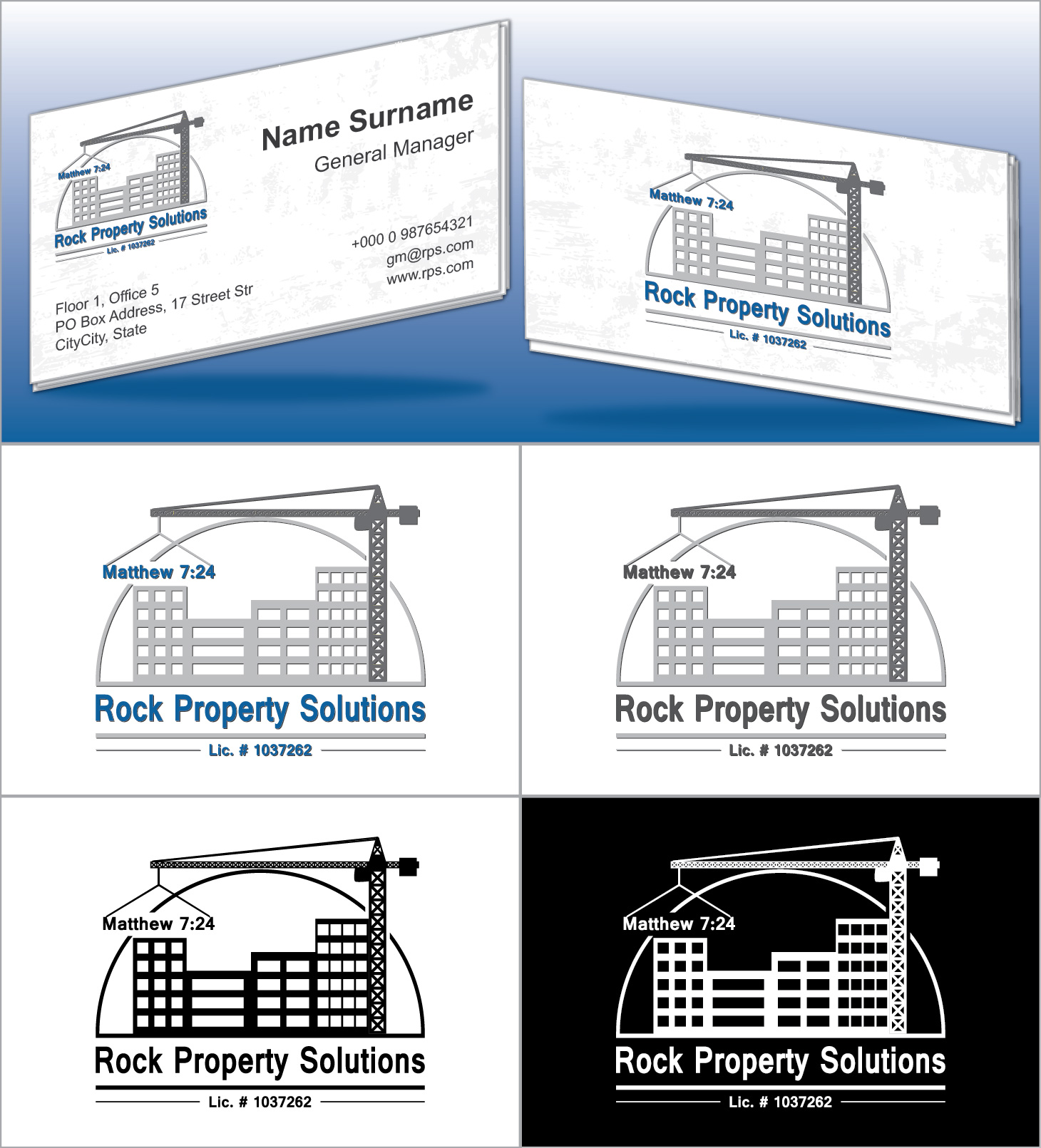 Logo Design by Skytrip for Rock Property Solutions | Design #23033547