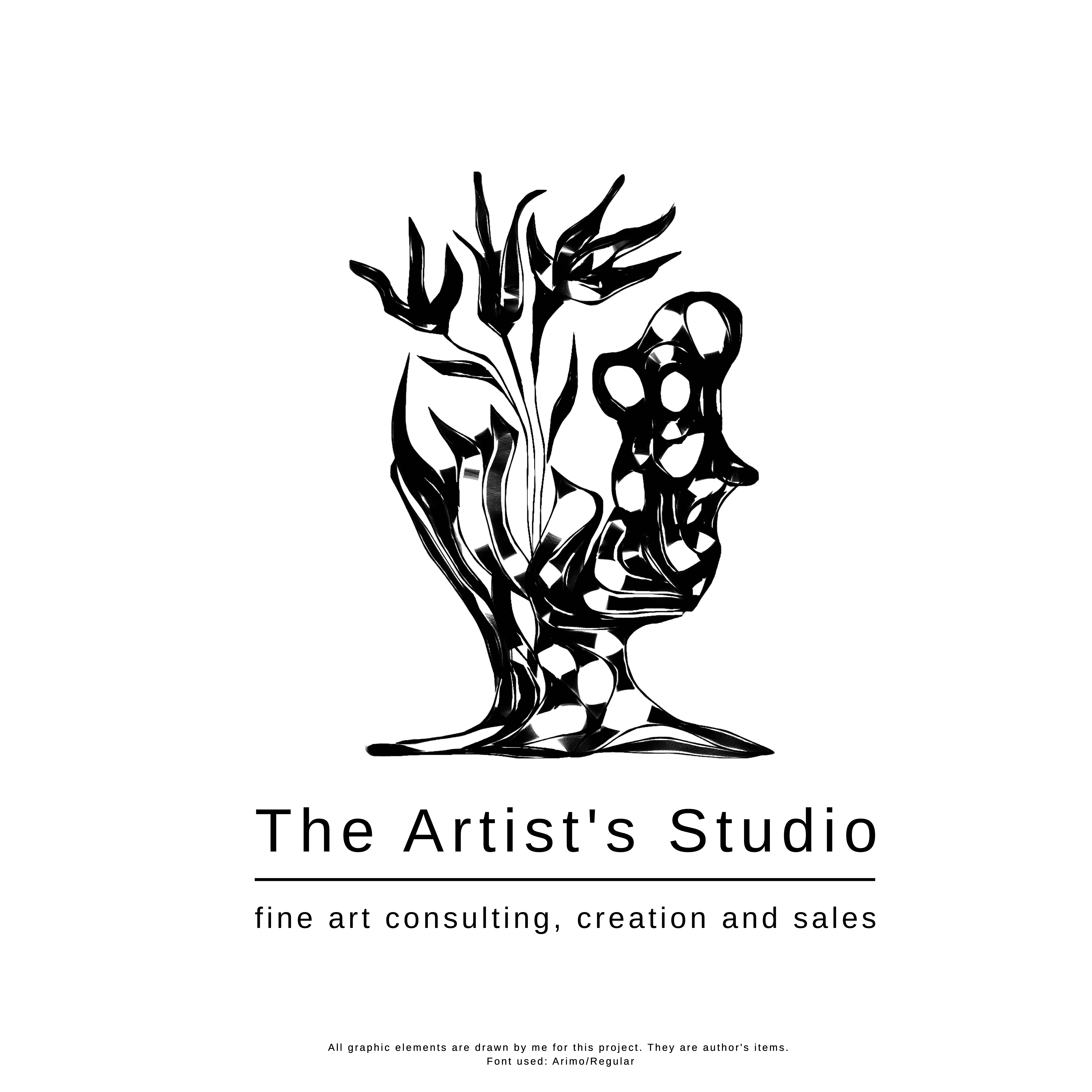 Logo Design by iuliia_bocharova for The Artist's Studio | Design #23047254