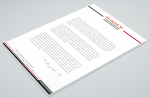 Letterhead Design by Petter Goms for Flack's Painting & Waterproofing Inc. | Design: #22994944