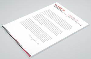 Letterhead Design by Petter Goms for Flack's Painting & Waterproofing Inc. | Design: #22995122