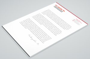 Letterhead Design by Petter Goms for Flack's Painting & Waterproofing Inc. | Design: #22995193