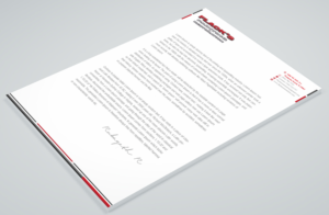 Letterhead Design by Petter Goms for Flack's Painting & Waterproofing Inc. | Design: #22995861