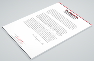 Letterhead Design by Petter Goms for Flack's Painting & Waterproofing Inc. | Design: #22998696