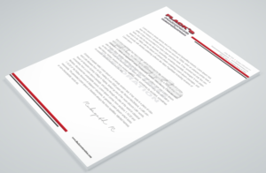Letterhead Design by Petter Goms for Flack's Painting & Waterproofing Inc. | Design: #22998808