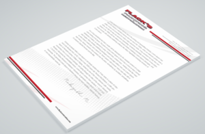 Letterhead Design by Petter Goms for Flack's Painting & Waterproofing Inc. | Design: #23001626