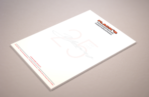 Letterhead Design by Musa. A for Flack's Painting & Waterproofing Inc. | Design: #23000693