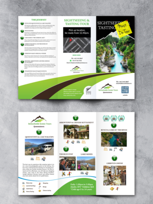 Sightseeing and Tasting tour | Flyer Design by innovative earth