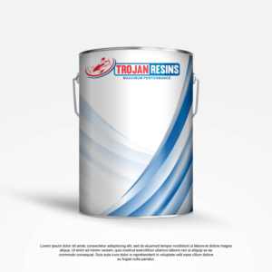 Metal Pail and Round Tin Can Design for Resin Manufacturer  | Packaging Design by Aistikart