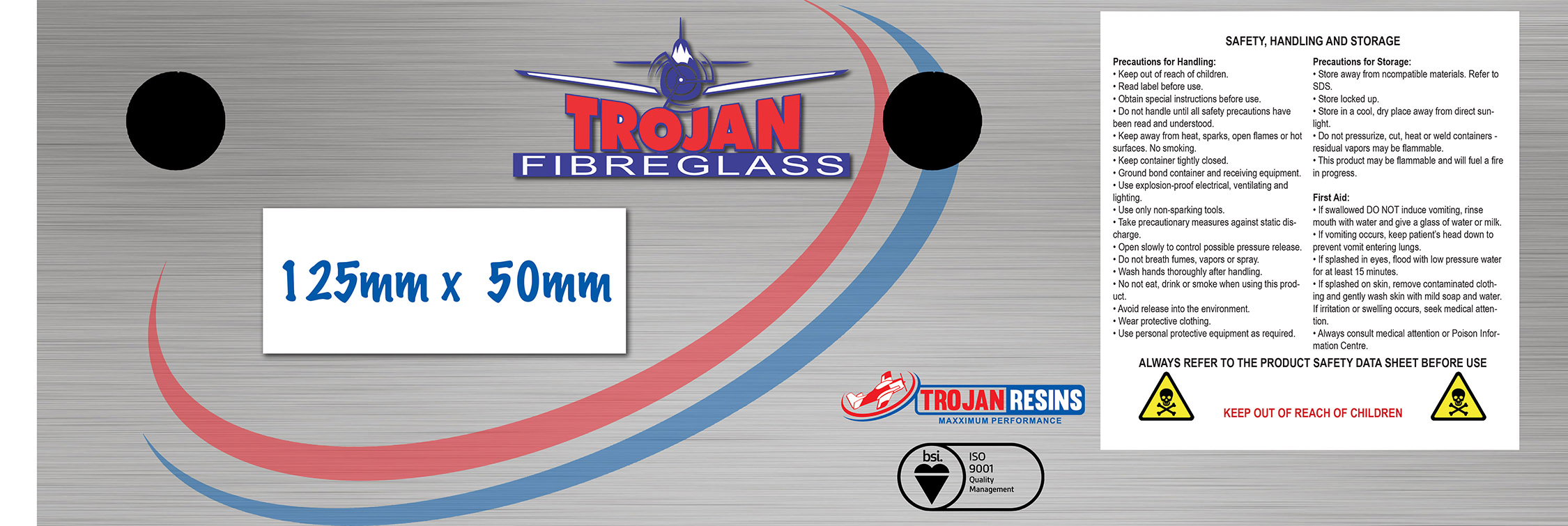 Design Emballage par selinavert 2 pour Trojan Fibreglass Pty Ltd | Design #23008120