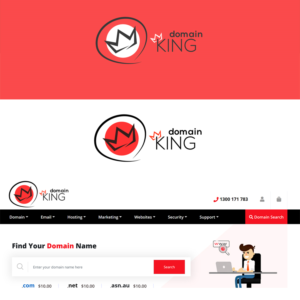 Logo Design by Jd-x for Domainking | Design: #23008881