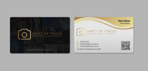 Business Card Design by INDIAN_Ashok for Shift of Focus  | Design: #22996832