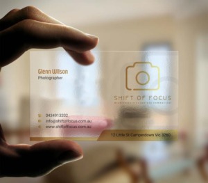 Business Card Design by INDIAN_Ashok for Shift of Focus  | Design: #22996856