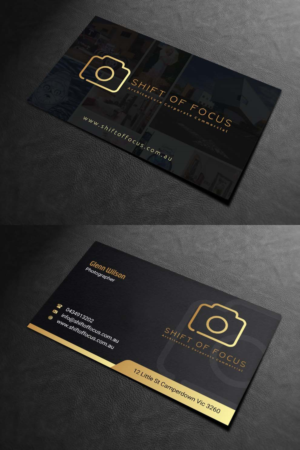 Diseño de Tarjeta de Presentación por INDIAN_Ashok para Shift of Focus  | Diseño: #22996873