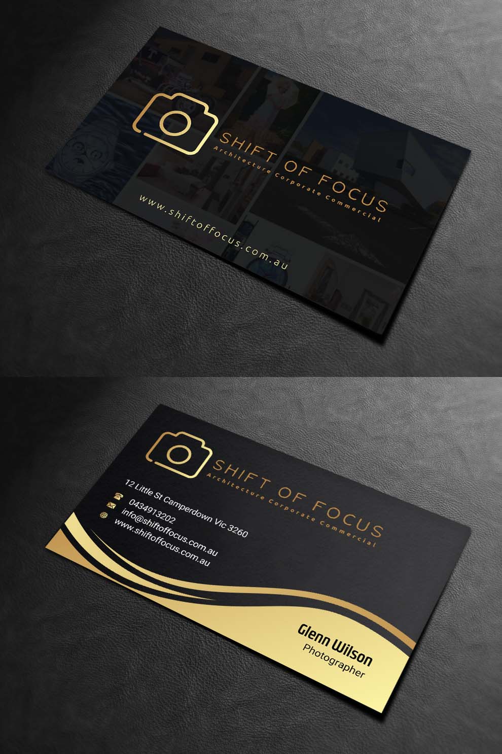 Diseño de Tarjeta de Presentación por INDIAN_Ashok para Shift of Focus  | Diseño #22996874