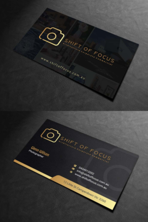 Diseño de Tarjeta de Presentación por INDIAN_Ashok para Shift of Focus  | Diseño: #22996878