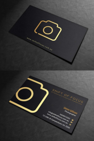 Diseño de Tarjeta de Presentación por INDIAN_Ashok para Shift of Focus  | Diseño: #22996887