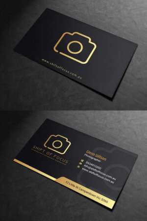 Diseño de Tarjeta de Presentación por INDIAN_Ashok para Shift of Focus  | Diseño: #22996888