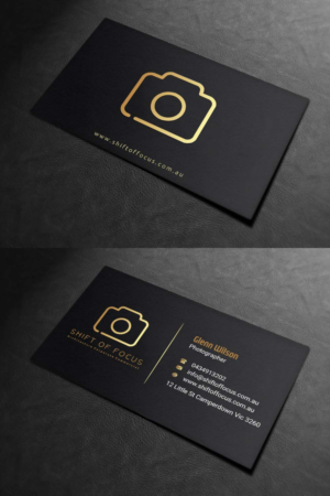 Diseño de Tarjeta de Presentación por INDIAN_Ashok para Shift of Focus  | Diseño: #22996893