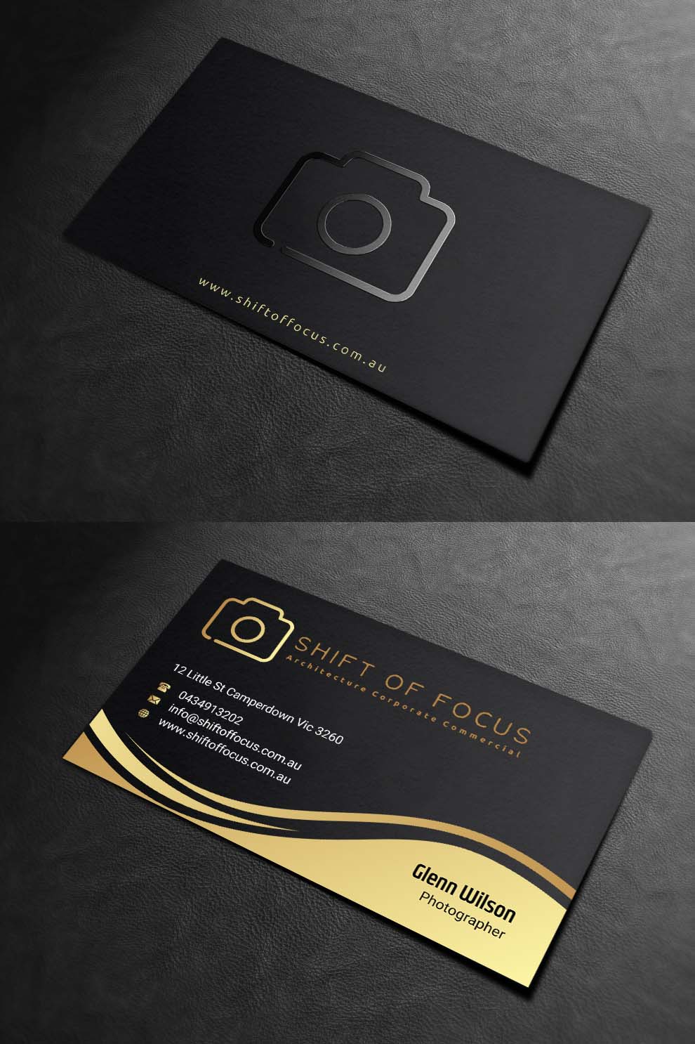 Diseño de Tarjeta de Presentación por INDIAN_Ashok para Shift of Focus  | Diseño #22996896