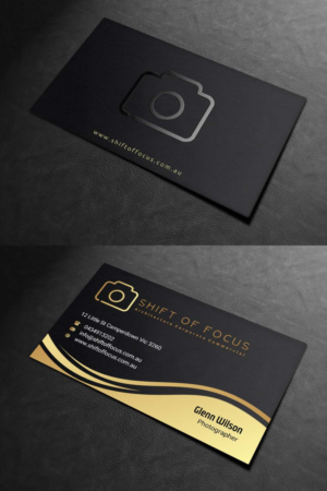 Diseño de Tarjeta de Presentación por INDIAN_Ashok para Shift of Focus  | Diseño: #22996896