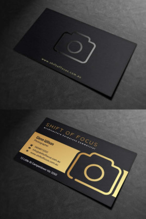 Diseño de Tarjeta de Presentación por INDIAN_Ashok para Shift of Focus  | Diseño: #22996899