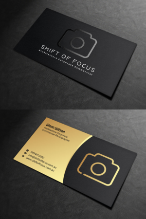 Business Card Design by INDIAN_Ashok for Shift of Focus  | Design: #23003269