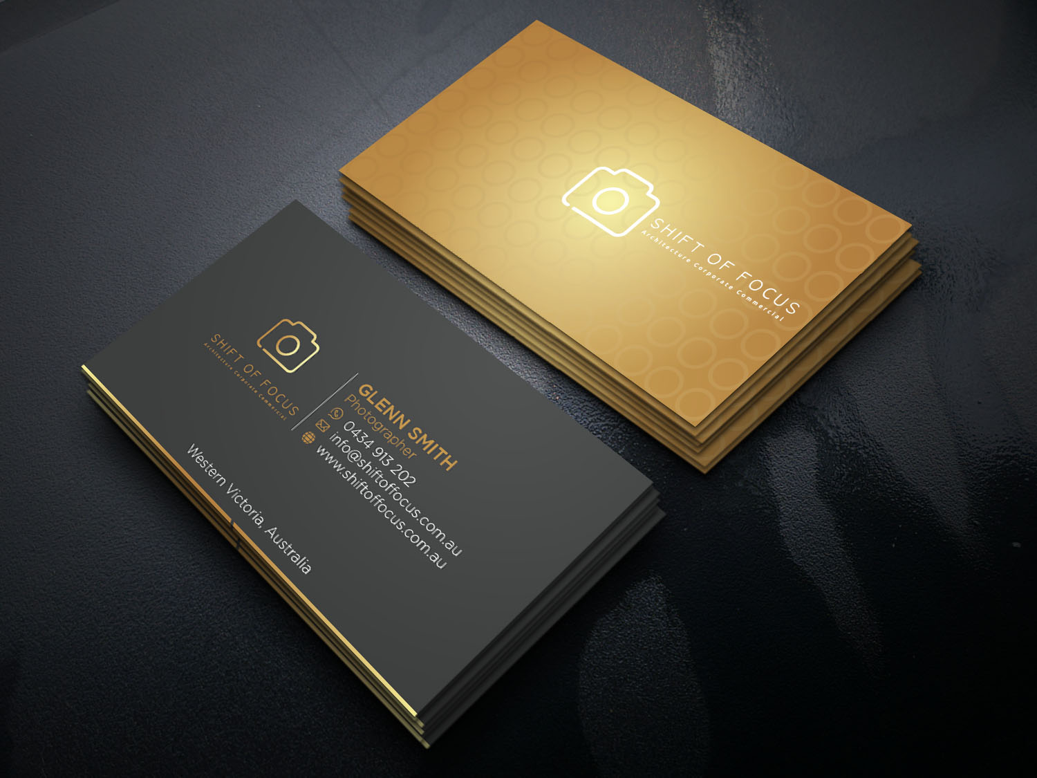 Diseño de Tarjeta de Presentación por Verified artistry (Design garden) para Shift of Focus  | Diseño #22995140