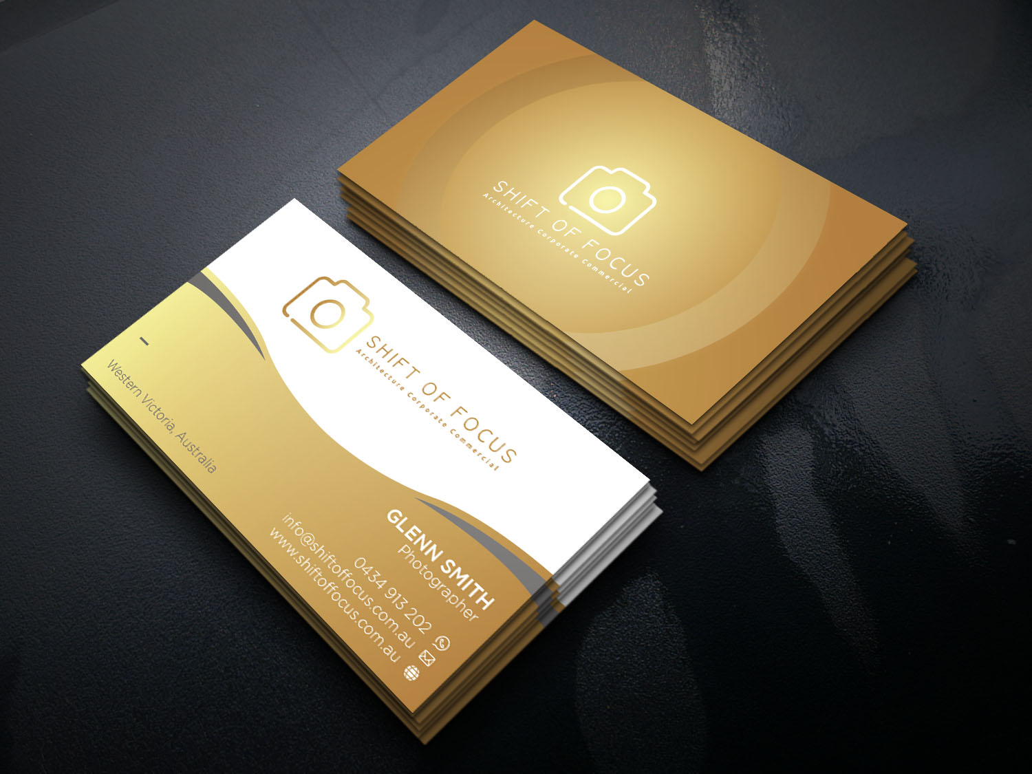 Diseño de Tarjeta de Presentación por Verified artistry (Design garden) para Shift of Focus  | Diseño #22995158