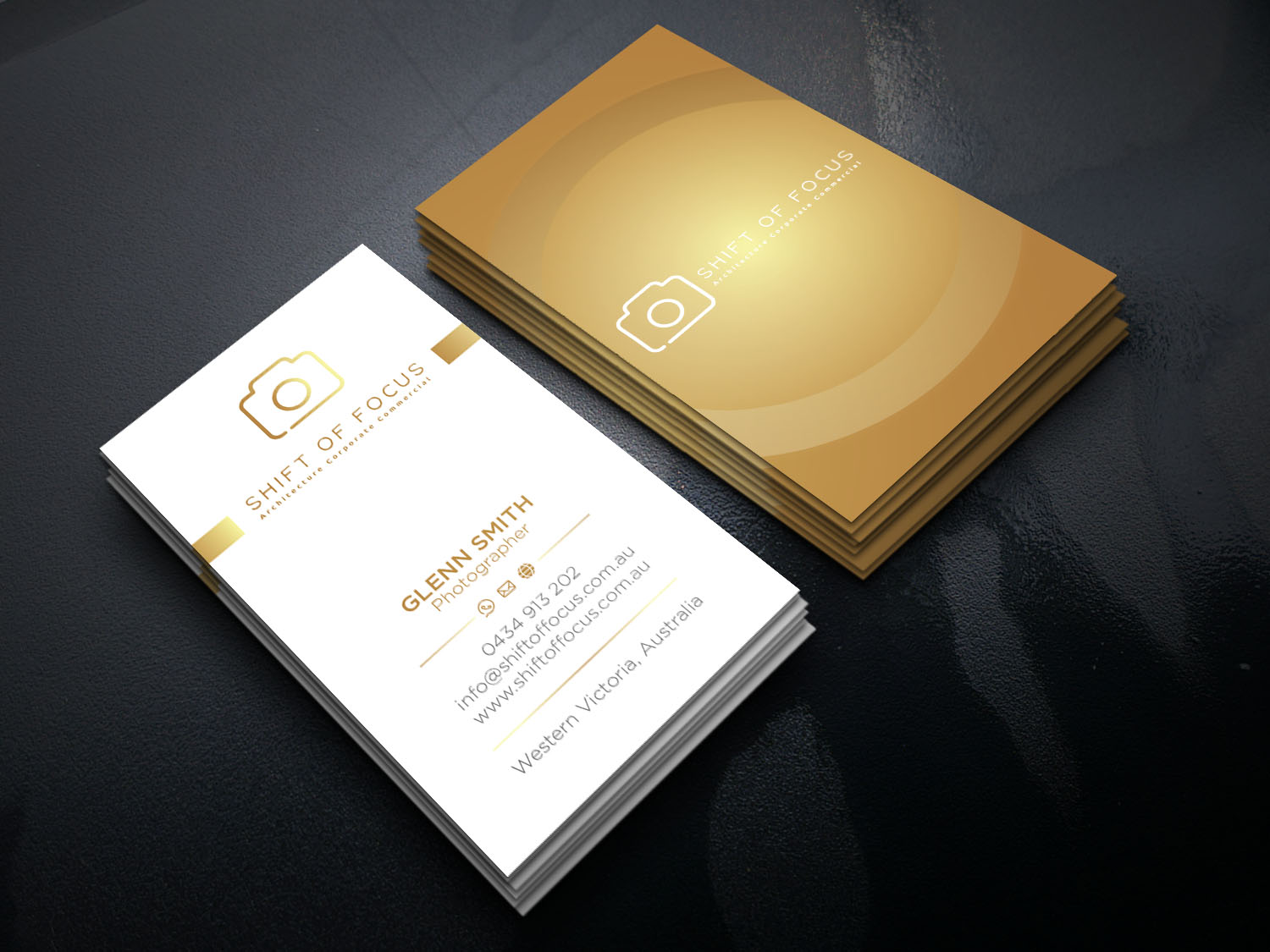 Business Card Design by Verified artistry (Design garden) for Shift of Focus  | Design #22995172