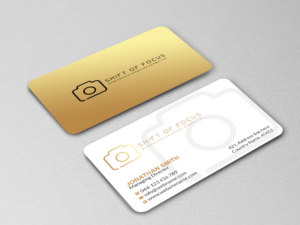 Business Card Design by Creations Box 2015 for Shift of Focus  | Design: #23003029